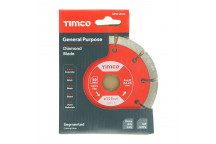 TIMCO GPE115222 General Purpose Diamond Blade Segmented 22.2mm x 115mm