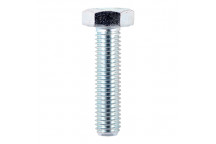 TIMCO S1640Z Hex Set Screw Grade 8.8 M16 x 40mm BZP (50)