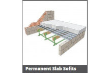 EXPAMET 28113000 Hy-Rib Perm Formwork 0.4 x 445mm x 3m Red