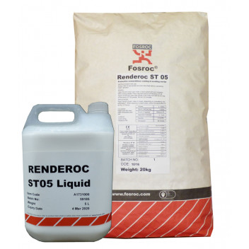 FOSROC 2241030 Renderoc ST05 Kit (20kg + 5ltr)