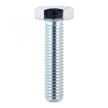 TIMCO S1640Z Hex Set Screw Grade 8.8 M16 x 40mm BZP (50)