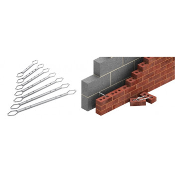 ANCON ST1300BOX ST1 Cavity Wall Tie 300mm (250) ANCON ST1300BOX ST1 Cavity Wall Tie 300mm (250)