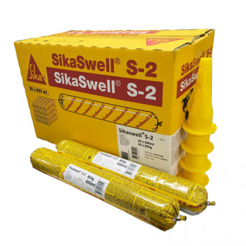 SIKA 69318 SikaSwell S-2 Swellable Sealant 600ml Red Oxide SIKA 69318 SikaSwell S-2 Swellable Sealant 600ml Red Oxide