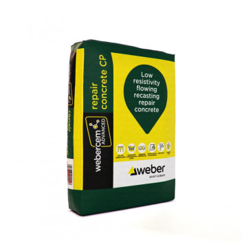 WEBER 51780000 webercem Five Star Repair Concrete 25kg WEBER 51780000 webercem Five Star Repair Concrete 25kg